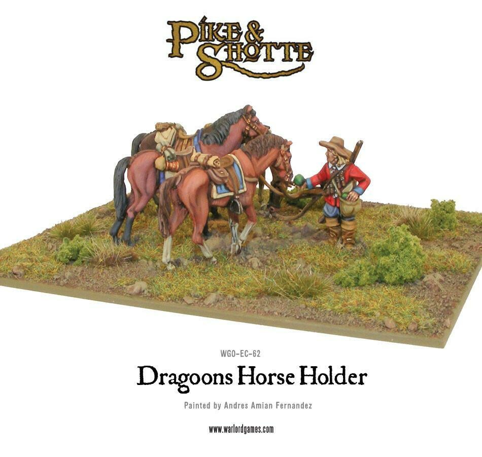 Dragoons Horse Holder - Pike & Shotte - Warlord Games