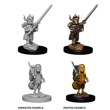 D&D Nolzur's Marvelous Miniatures: Male Halfling Fighter