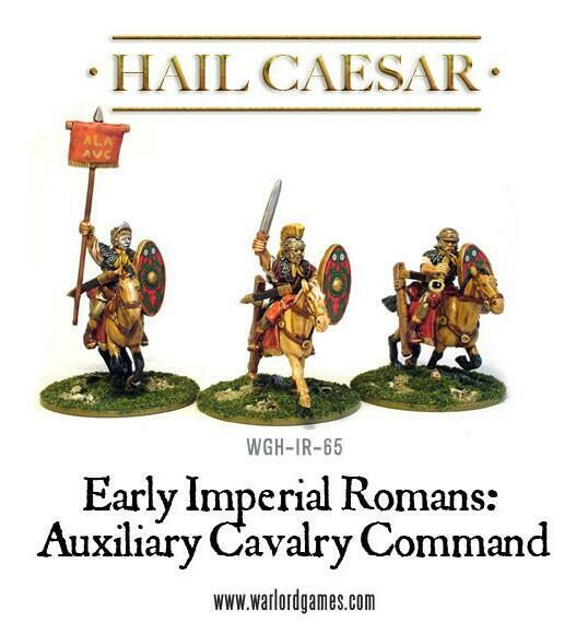 Early Imperial Romans: Auxiliary Cavalry Command pack - Hail Caesar - Warlord Games