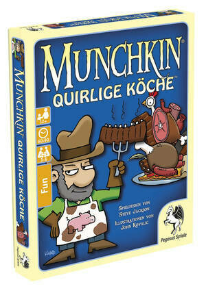 Munchkin: Quirlige Köche - Kartenspiel - Pegasus Spiele