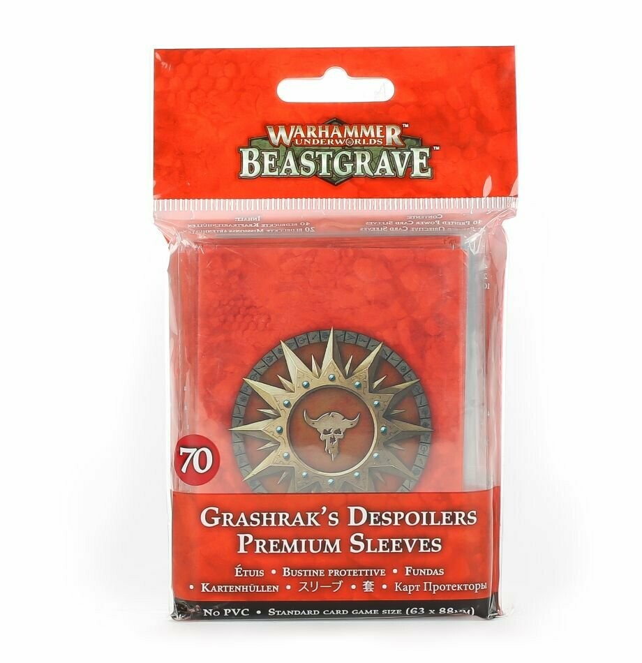 Grashrak’s Despoilers Grashraks Vandalen Sleeves
(Kartenhüllen) Beastgrave - Warhammer Underworld - Games Workshop