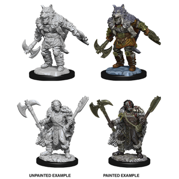 D&D Nolzur's Marvelous Miniatures - Male Half-Orc Barbariann
