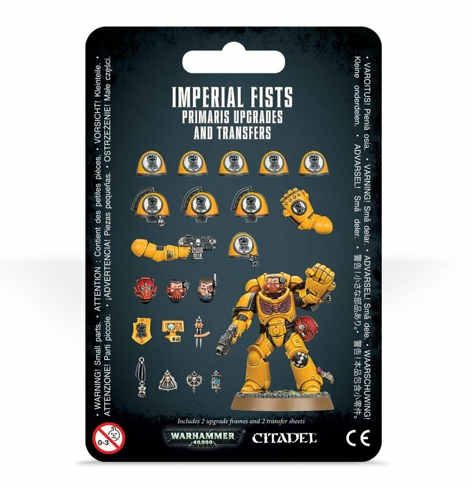 Upgrades und Abziehbilderbögen: Imperial Fists Primaris - Warhammer 40.000 - Games Workshop