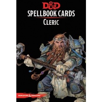 Dungeons&Dragons D&D Spellbook Cards - Cleric (153 Cards) - EN
