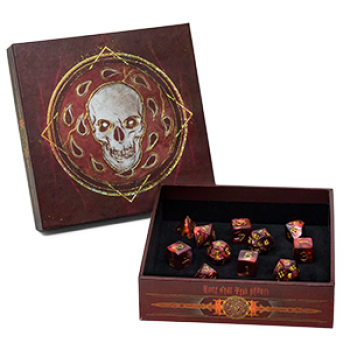D&D Dungeons and Dragons - Baldur's Gate: Descent into Avernus Dice Set Würfel