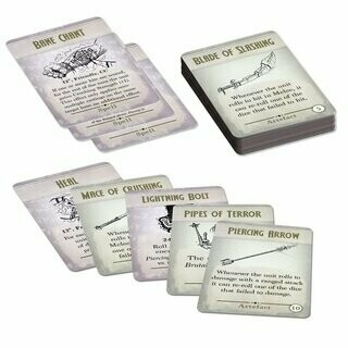 Kings of War Third Edition Spell & Artefact Cards (EN) - English