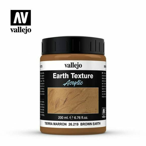 Brown Earth - Ground Texture Acrylic - Vallejo