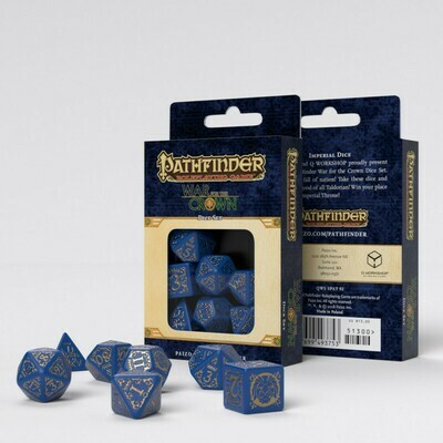 Pathfinder Würfel Set War For The Crown (7) - Q-Workshop