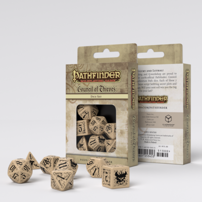 Pathfinder Würfel Set Council of Thieves (7) - Q-Workshop