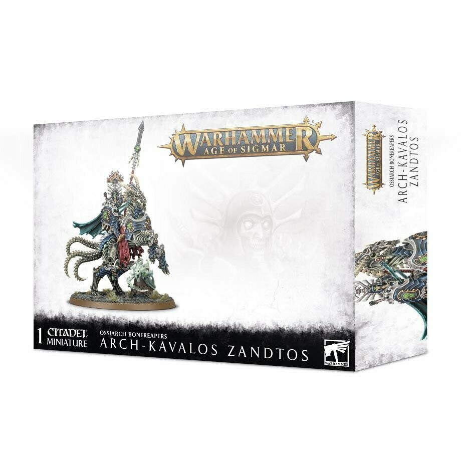 Arch-Kavalos Zandtos - Ossiarch Bonereapers - Warhammer Age of Sigmar - Games Workshop Arch-Kavalos Zandtos - Ossiarch Bonereapers - Warhammer Age of Sigmar - Games Workshop