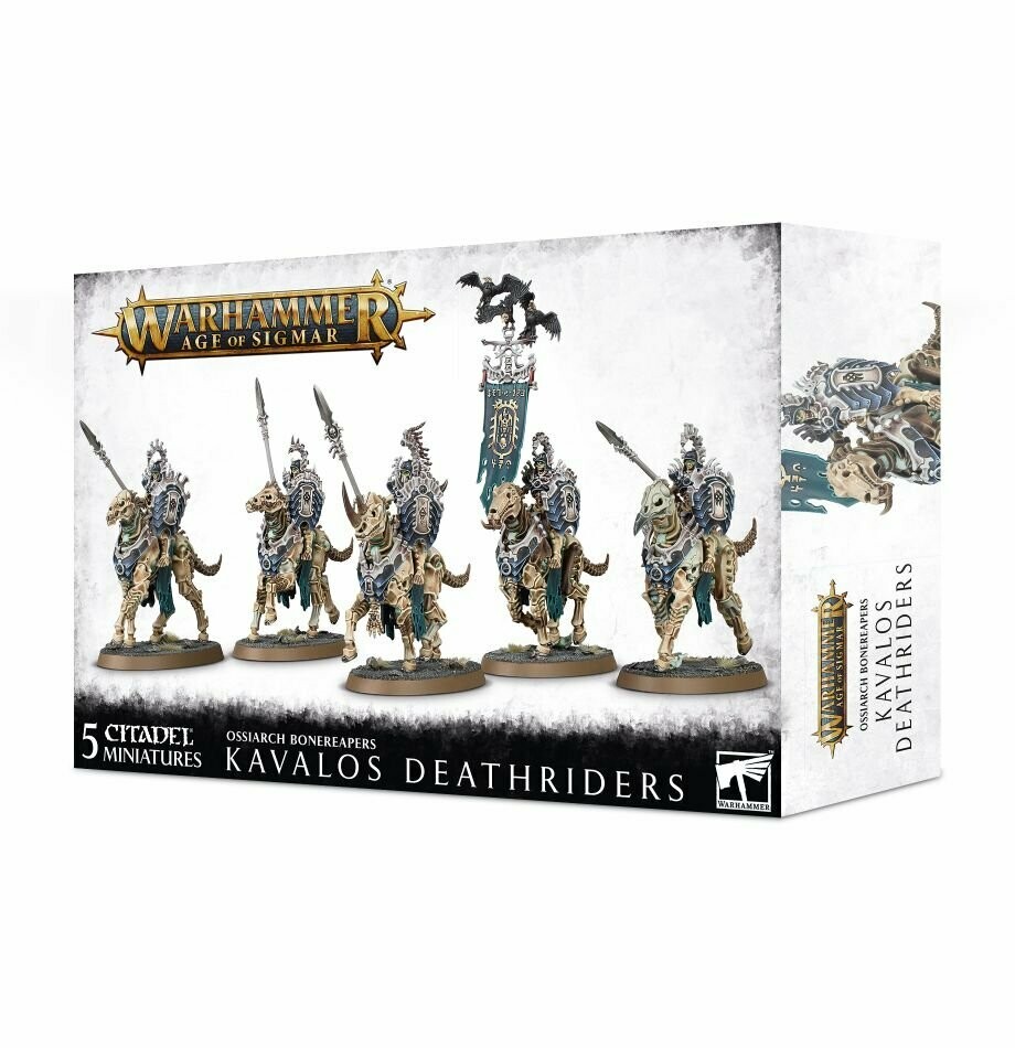 Kavalos Deathriders - Ossiarch Bonereapers - Warhammer Age of Sigmar - Games Workshop Kavalos Deathriders - Ossiarch Bonereapers - Warhammer Age of Sigmar - Games Workshop