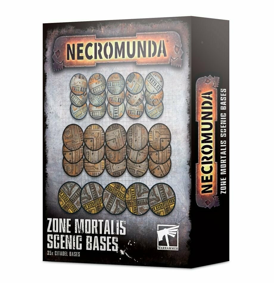 Zone Mortalis: Scenic Bases Necromunda - Games Workshop