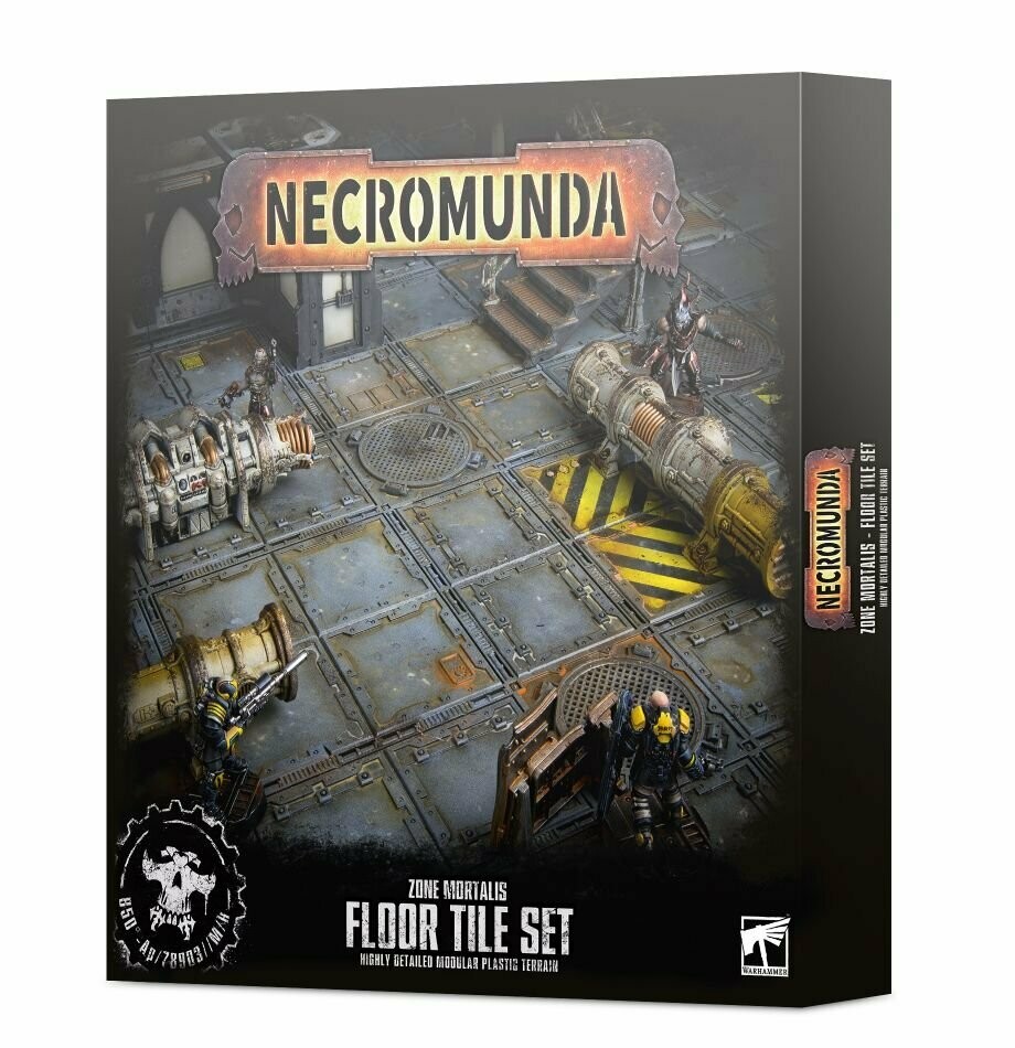 Zone Mortalis: Bodenplatten-Set Floor Tiles Necromunda - Games Workshop