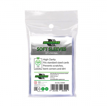 Sleeves - Magic Size Soft Sleeves (67x94mm) - 100 Pcs