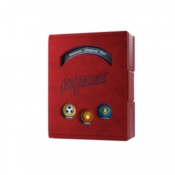 Gamegenic KeyForge Deck Book - Red