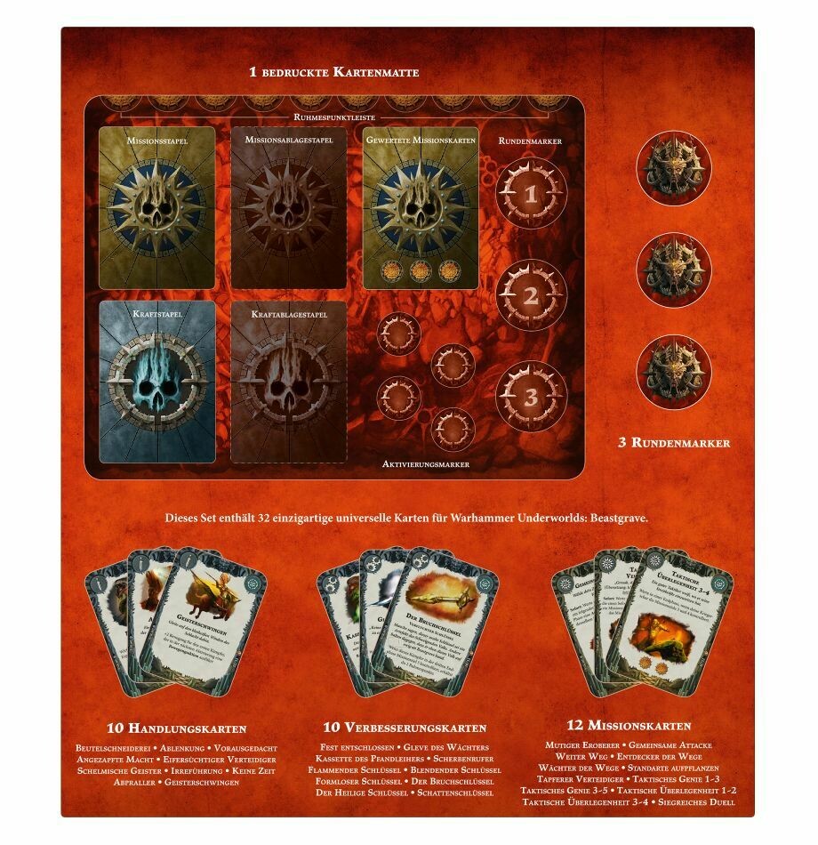 „Warhammer Underworlds: Beastgrave“-Geschenkpaket - Deutsch - Warhammer Underworlds - Games Workshop „Warhammer Underworlds: Beastgrave“-Geschenkpaket - Deutsch - Warhammer Underworlds - Games Workshop