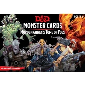 D&D Monster Cards - Mordenkainen's Tome of Foes (109 cards) - EN