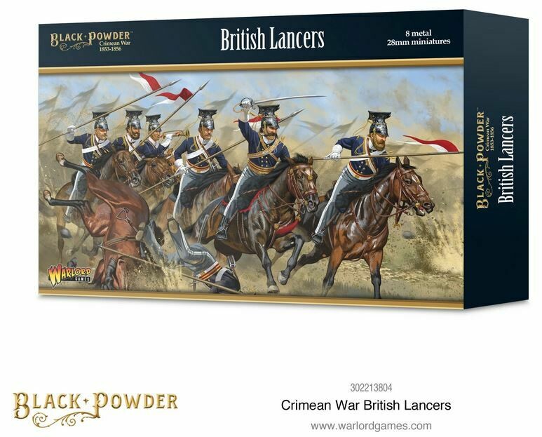 Crimean War British Lancers - Black Powder - Warlord Games