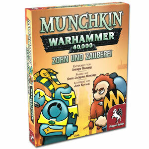 Munchkin Warhammer 40 000 40k Zorn und Zauberei (Erweiterung) (DE) - Pegasus Spiele