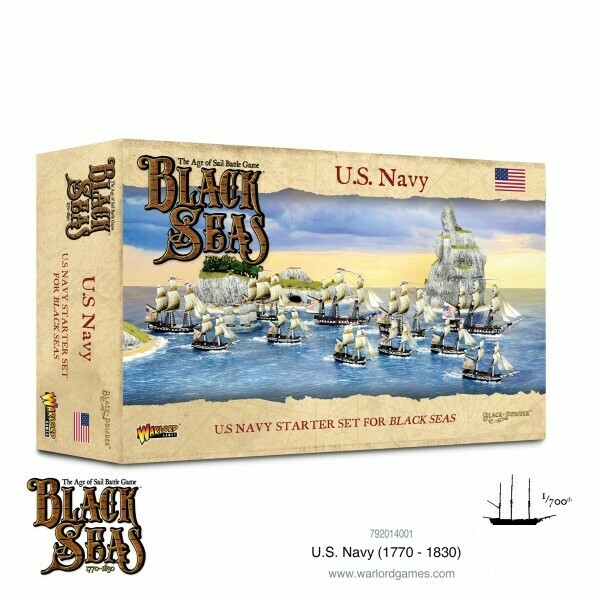 U.S. Navy (1770-1830) Starter Set - Black Seas - Warlord Games