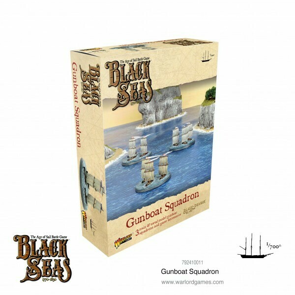 Gunboat Squadron - Black Seas - Warlord Games