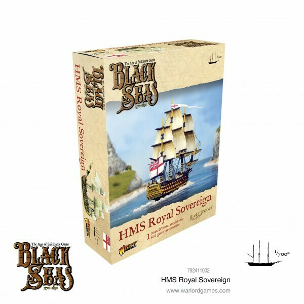 HMS Royal Sovereign - Black Seas - Warlord Games