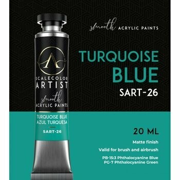 Scalecolor Artist - Turquoise Blue - Scale 75