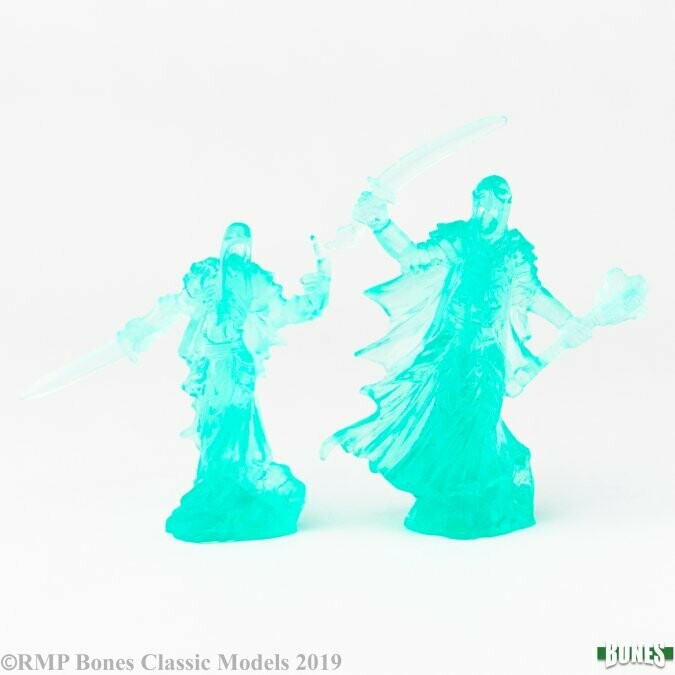 Wraith Lord and Bodyguard (2) - Bones - Reaper Miniatures
