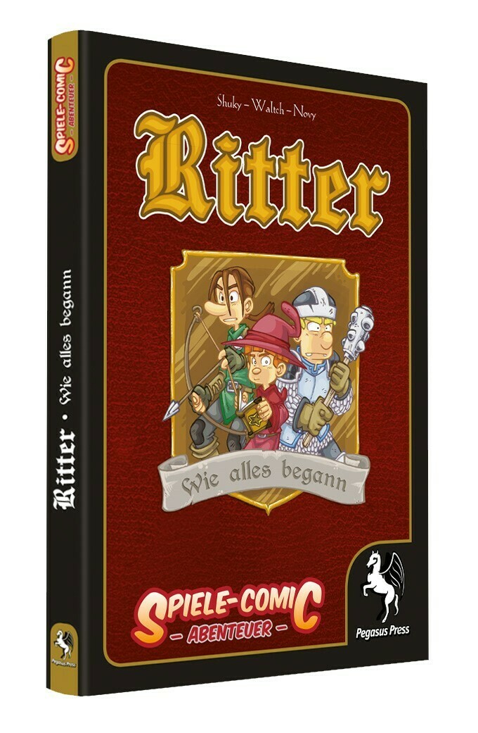 Spiele-Comic Abenteuer: Ritter - Wie alles begann (Hardcover) - Pegasus Press