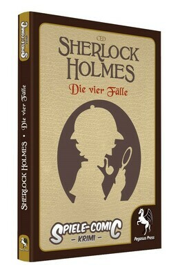 Spiele-Comic Krimi: Sherlock Holmes - Die vier Fälle (Hardcover) - Pegasus Press