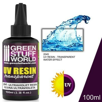 UV-Harz 100ml UV Resin Transparent - Wassereffekt - Greenstuff World