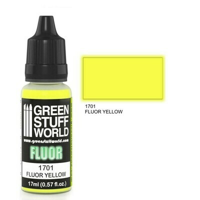 Fluor Farbe GELB - Greenstuff World