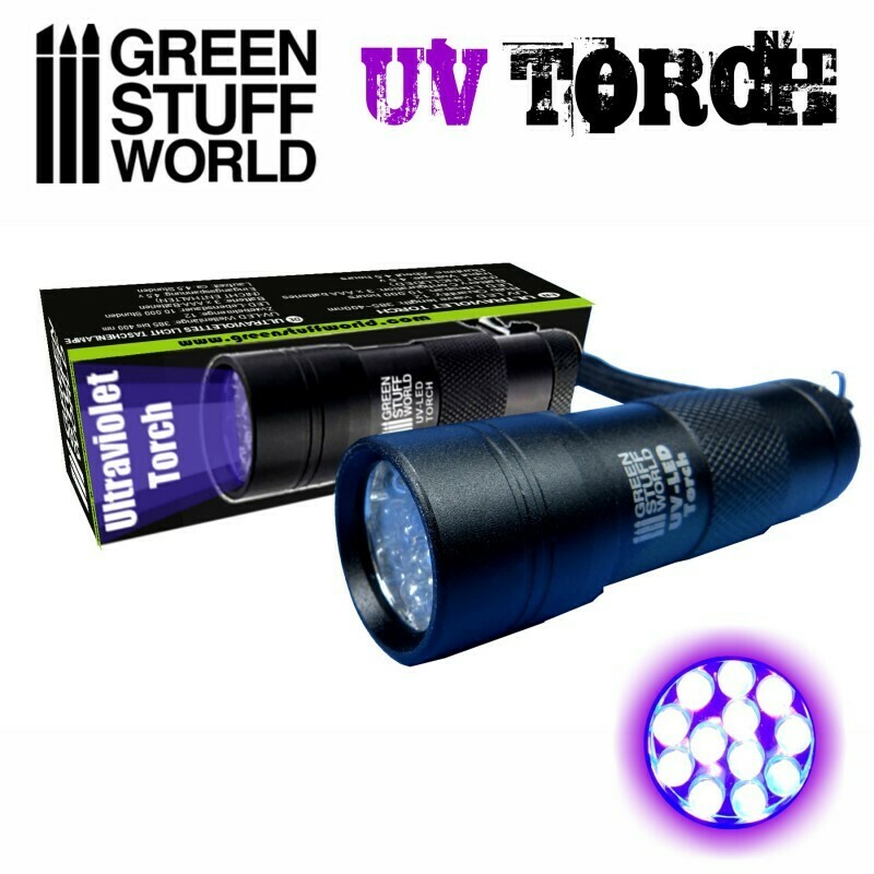 Ultraviolettes Licht Taschenlampe UV Torch - Greenstuff World