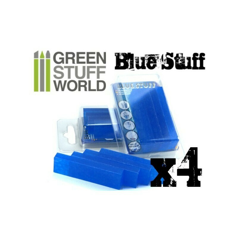 Blue Stuff Sofort Abformmasse - 4 Streifen- Greenstuff World