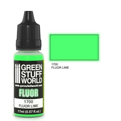 Fluor Farbe LIMETTE - Greenstuff World