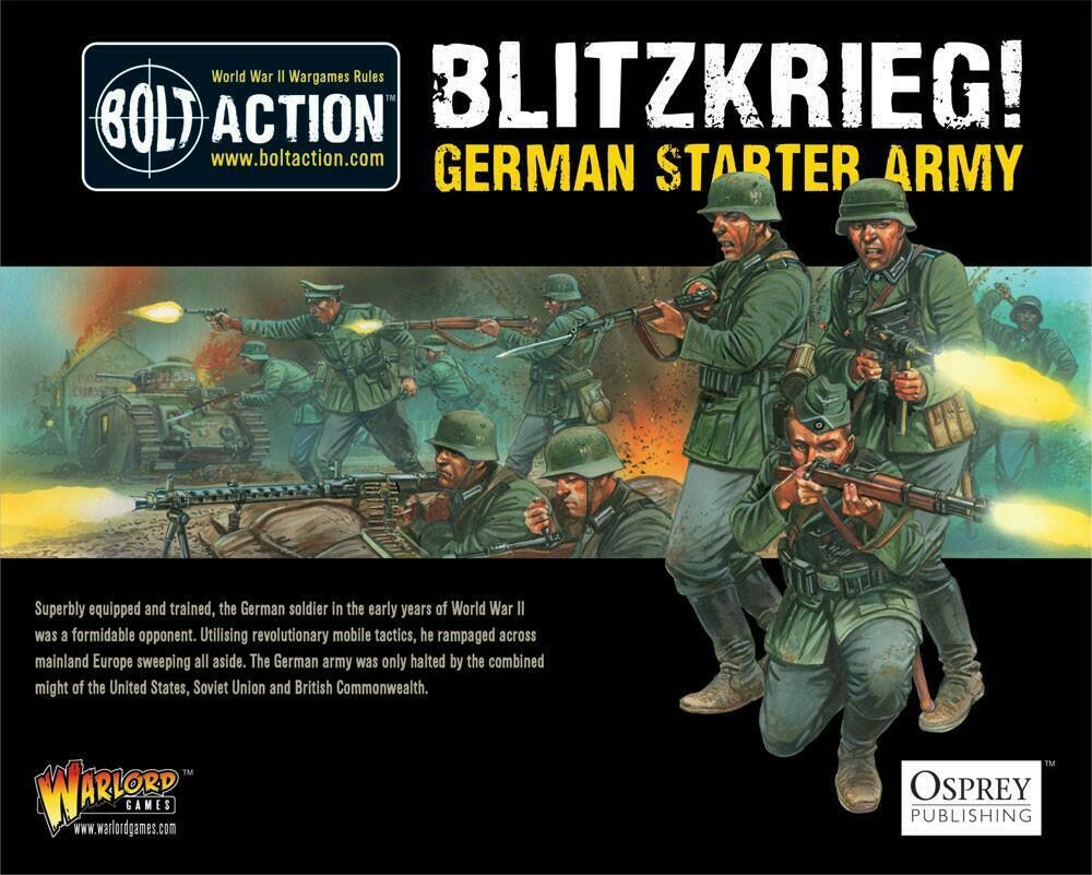 1000pts Blitzkrieg German Army - German - Bolt Action - Warlord Games