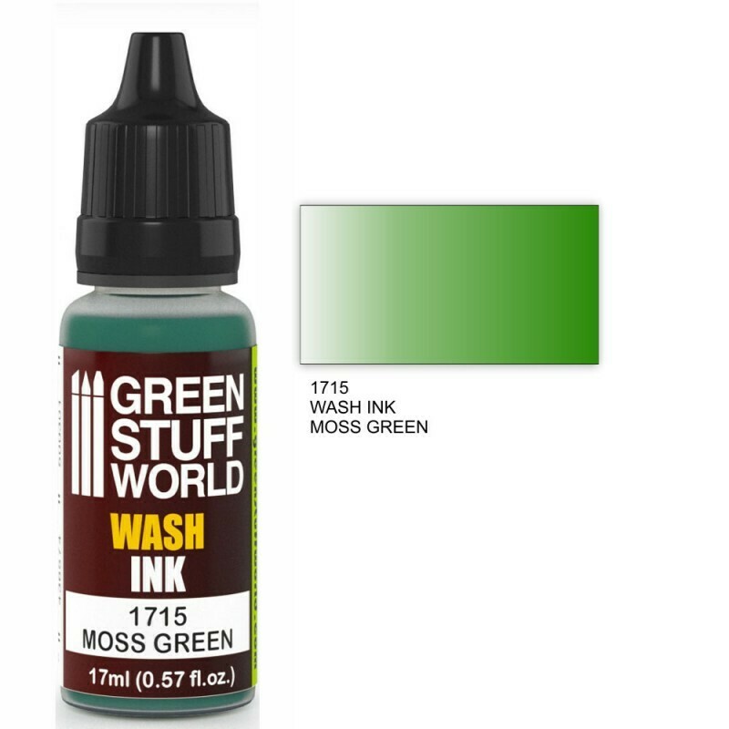 Acryl-Waschtinte MOSS GREEN Wash Ink - Greenstuff World