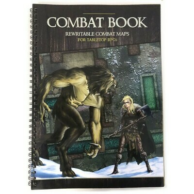 Combat Book - Rewritable Combat Maps for Tabletop RPGs- PWork Wargames