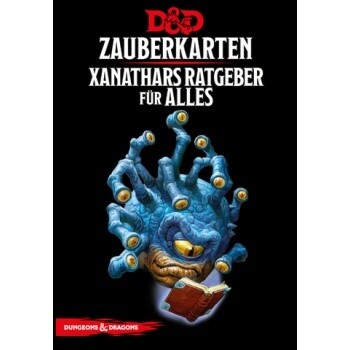 Dungeons & Dragons - Xanathar's Ratgeber für alles Zauberkarten Spellbook Cards - DE