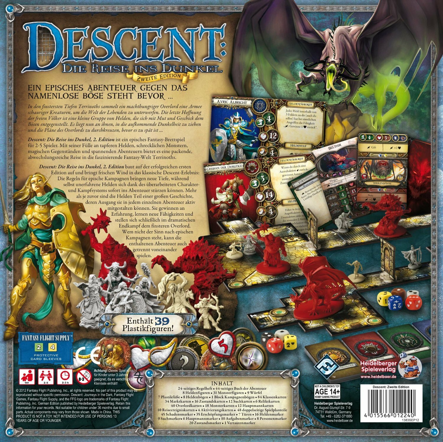 Descent 2. Edition: Die Reise ins Dunkel - Grundbox