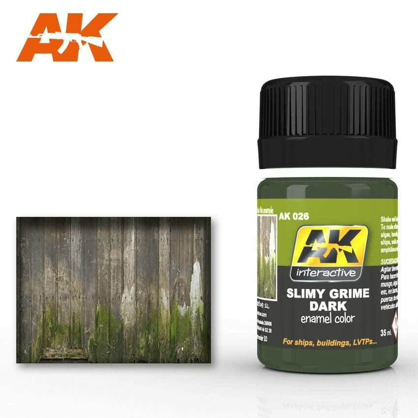Slimy Grime Dark (Enamel-Farbe) - AK Interactive