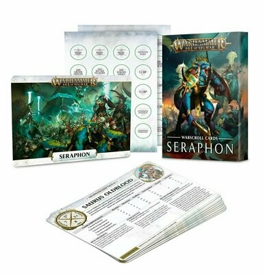 Warscroll Cards: Schriftrollenkarten der Seraphon (Deutsch) - Warhammer 40.000 - Games Workshop