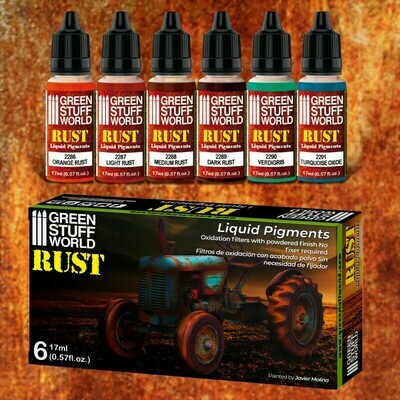 Liquid Pigments Set - Rust - Greenstuff World