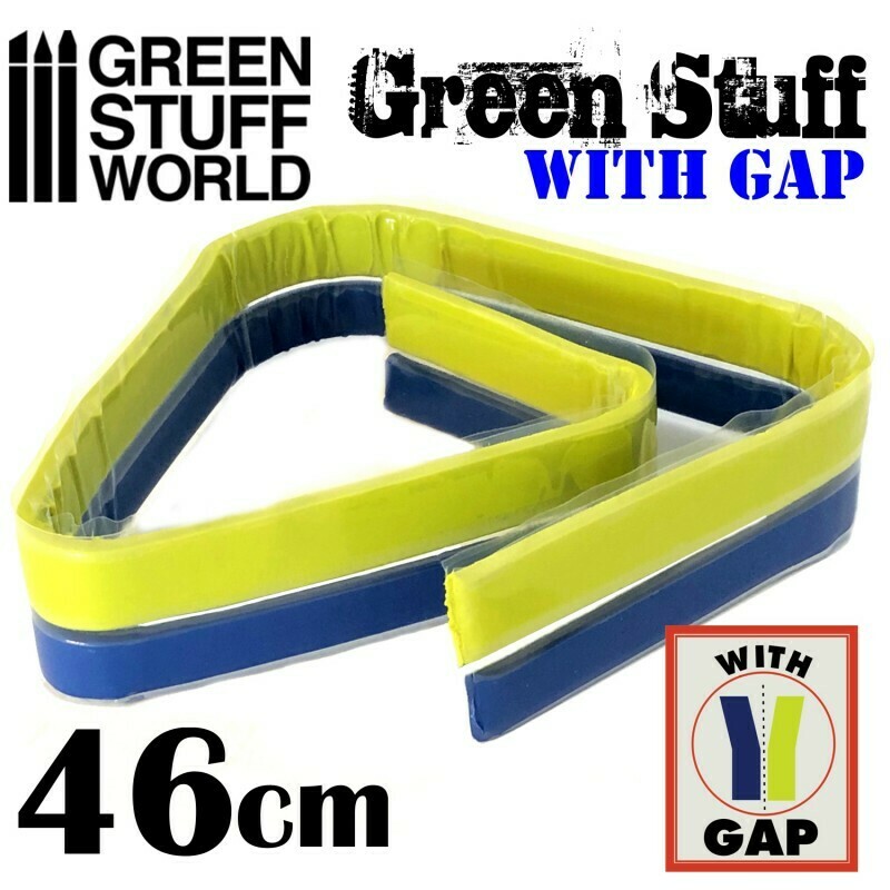 Green Stuff Tape 18 inches WITH GAP - Greenstuff World