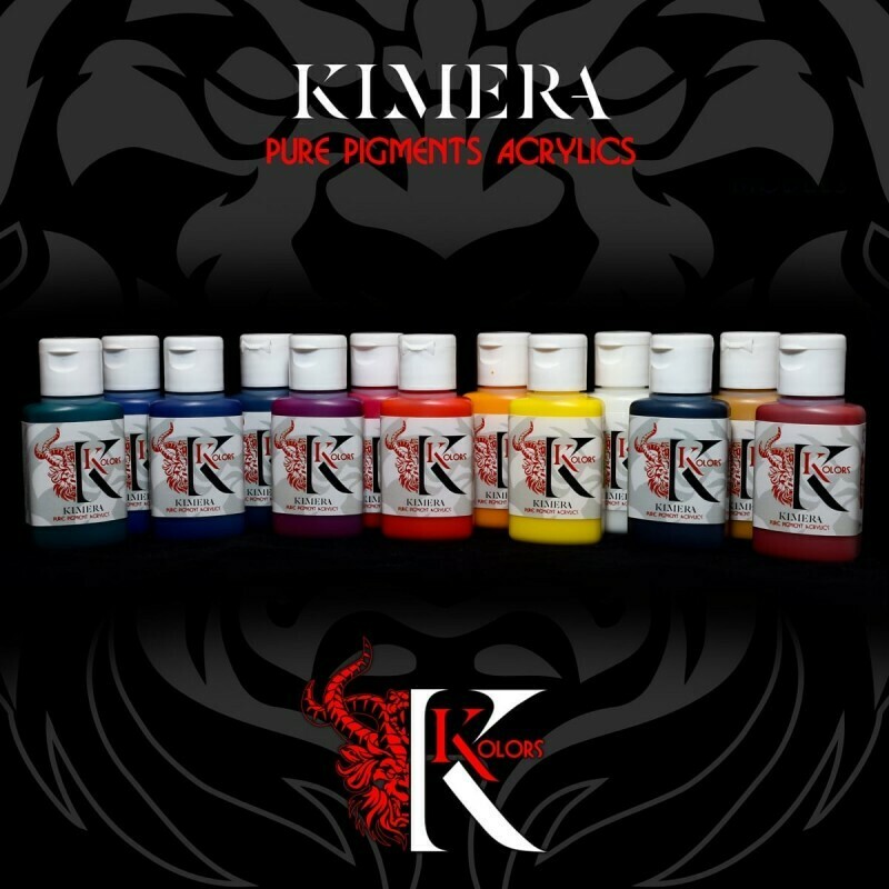 Kimera Kolors Pure Pigments – Colors-Set-(14x30mL)