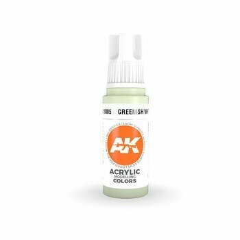 Greenish White-(3rd-Generation)-(17mL) - AK Interactive