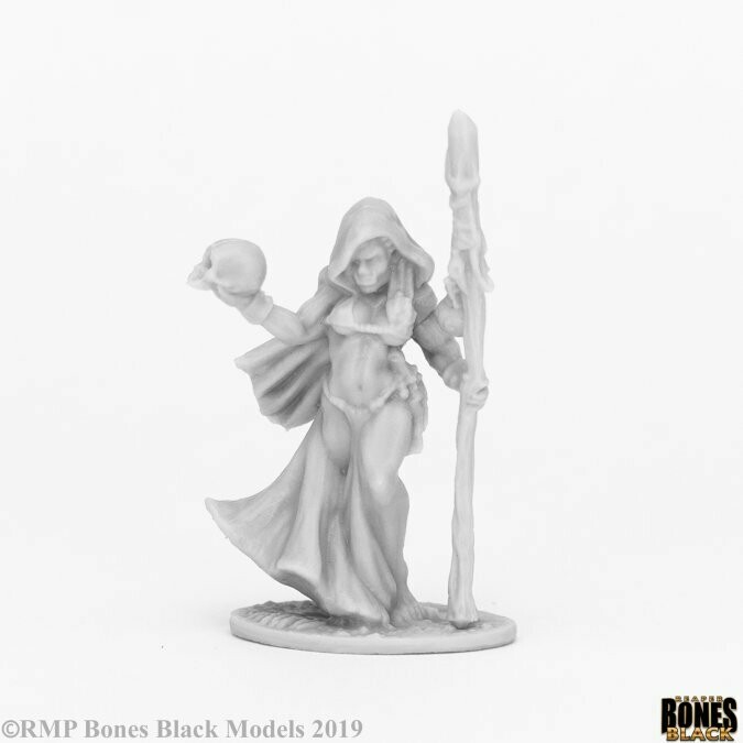 Jade Fire Shaman - Bones - Reaper Miniatures