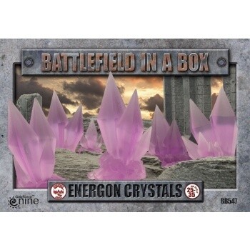 Battlefield In A Box - Energon Crystals - Purple - (x6)