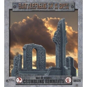 Battlefield In A Box - Gothic Battlefields - Crumbling Remnants (x2) - 30mm