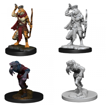 D&D Nolzur's Marvelous Miniatures - Wererat & Weretiger